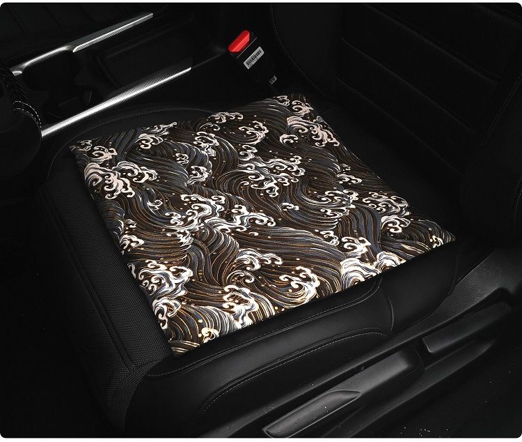 JDM China-Chic Car Ice Silk Summer All Seasons General Gel Silicone Breathable Ventilation Seat Cool Cushion_voghion.com