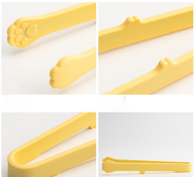 Mini clip per ghiaccio multifunzionale in silicone per snack creativi a forma di zampa di gatto_voghion.com