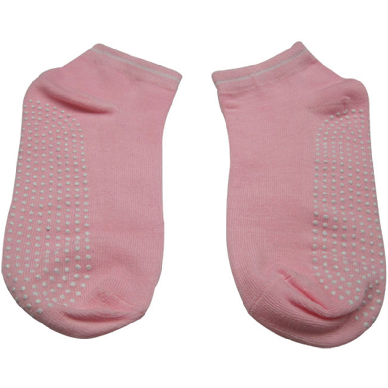 Kaou Ankle Socks Elastic 3D PVC Particle Cotton Yoga Toe Socks for Home_voghion.com