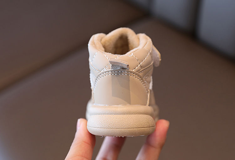 Bambino Autunno e Inverno Nuove Ragazze in Cotone da Uomo Stivali da Neve Tesoro Scarpe di Velluto per Bambini Maillard 1_voghion.com