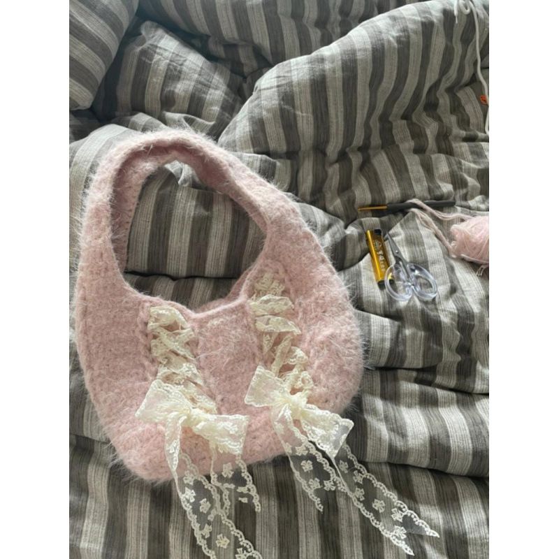 Borsa da donna in pizzo con tracolla_voghion.com