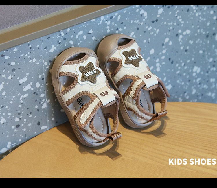 Sandali per bambini, scarpe per bambini estive antiscivolo con suola morbida, scarpe da donna per interni per ragazzi da 0 a 13 anni_voghion.com