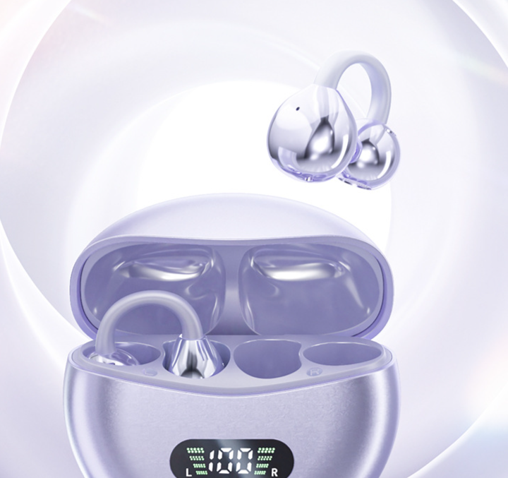 M79 Bluetooth-Kopfhörer 2024 – Neue kabellose Clip-On-Kopfhörer, nicht im Ohr, hochwertige Knochenleitung, ideal zum Laufen und für andere Sportarten_voghion.com