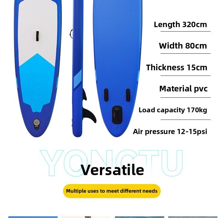 Tabla de surf de remo inflable para deportes acuáticos_voghion.com