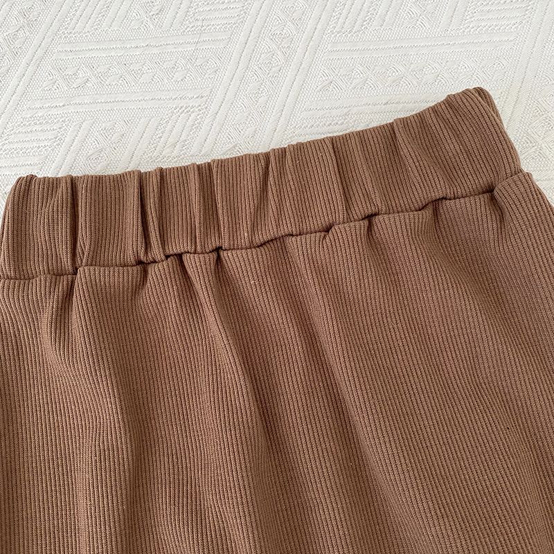 Set due pezzi con canotta corta a catena sexy da donna, gonna aderente a vita alta e gonna a vita alta_voghion.com