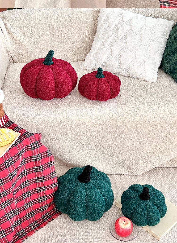 Cuscino di peluche a forma di zucca, cuscino per divano a forma di zucca, regalo per bambini di Halloween_voghion.com