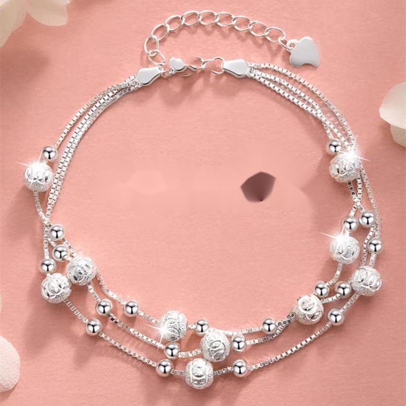 Light luxury and niche design bracelet for women, multi-layer transfer bead bracelet for Valentine's Day to give girlfriend a birthday gift_voghion.com