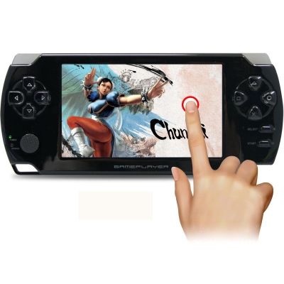 TouchscreenCoolbaby 4,3 inch touch palm PSP game machine 8G geheugen GBA game console handheld touchscreen zwart_voghion.com
