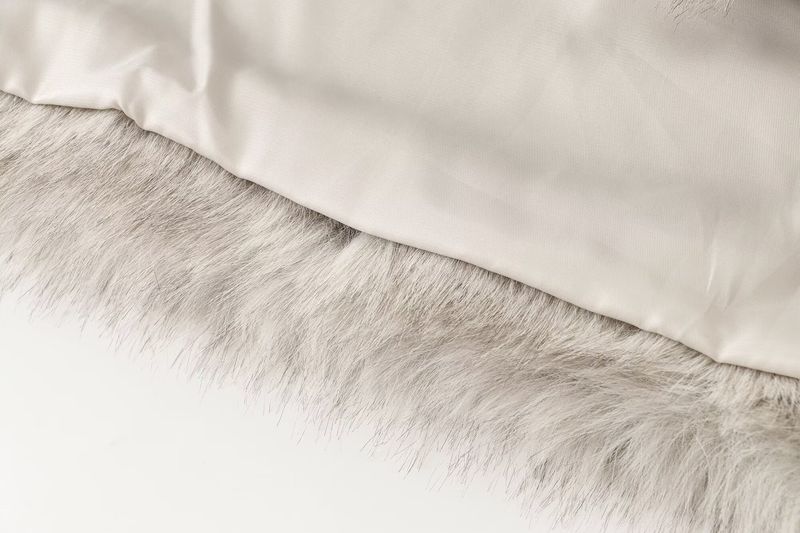 Cappotto in pelliccia sintetica di lusso per donna - Giacca invernale calda e alla moda oversize con collo a scialle, capospalla in peluche morbido ed ecologico_voghion.com