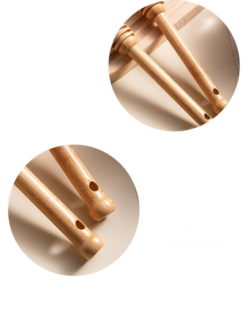 Beech Spoon Wooden Solid Wood Stirring Bee Sugar Honey Collection Liquid Extraction Stick_voghion.com