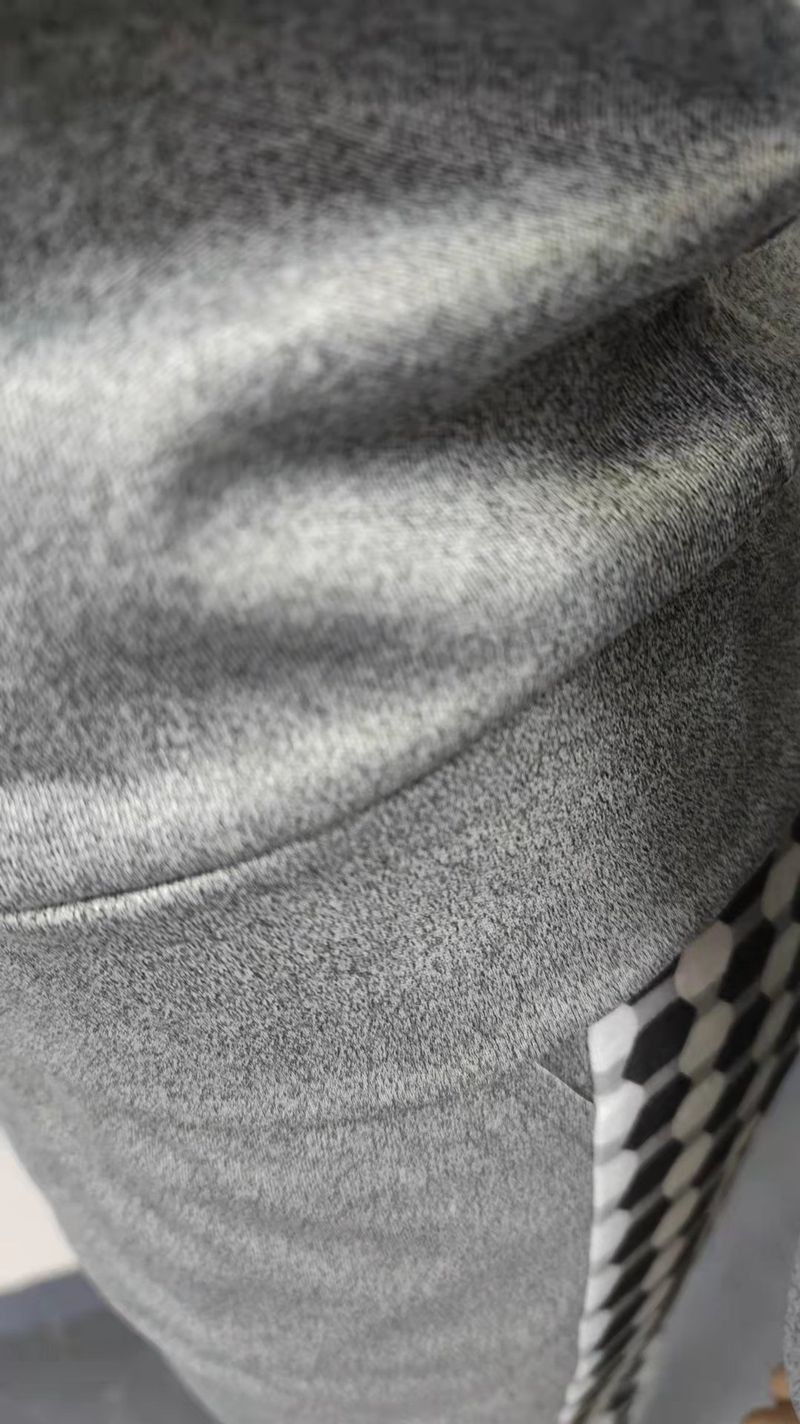 2023 Autumn And Winter New Women's Long Sports Casual Zipper Patchwork Plaid Set For Women_voghion.com