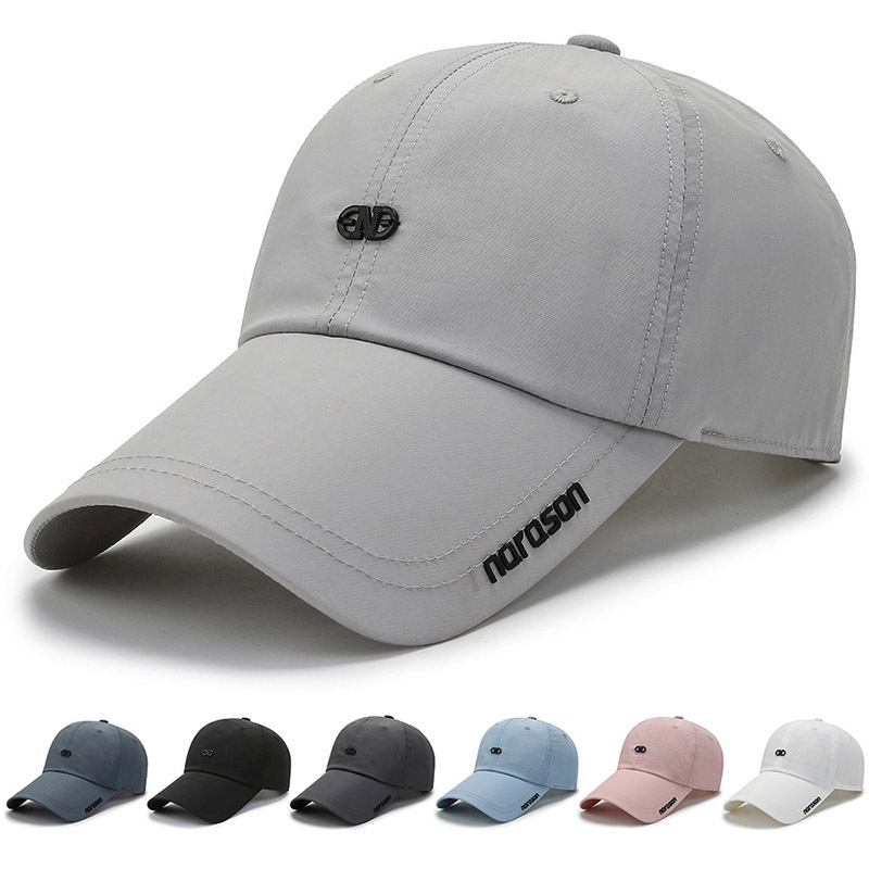 Șapcă de baseball cu uscare rapidă pentru copii, versiunea coreeană, vara nouă, casual, pentru bărbați, în aer liber, cu parasolar, șapcă cu limbă de rață_voghion.com
