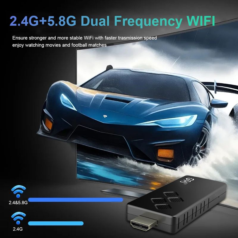 Prezzo di fabbrica Android 14 Mortal Q2 Telecomando vocale 8K 4K Video BT5.0 Wifi6 Netflix YouTube Streaming veloce VS Fire TV Stick_voghion.com