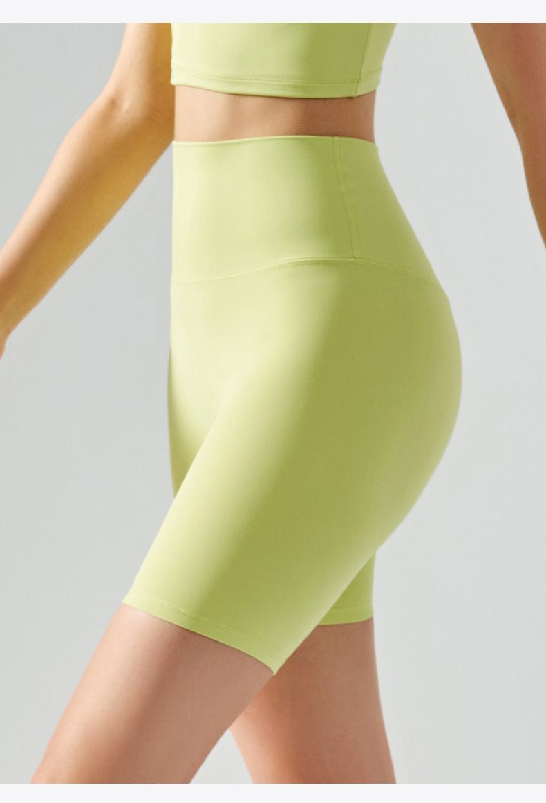 Ningbo Big Tree, pantaloncini estivi a quattro quarti senza cuciture, a vita alta, per il fitness, lo sport, il ciclismo e lo yoga_voghion.com
