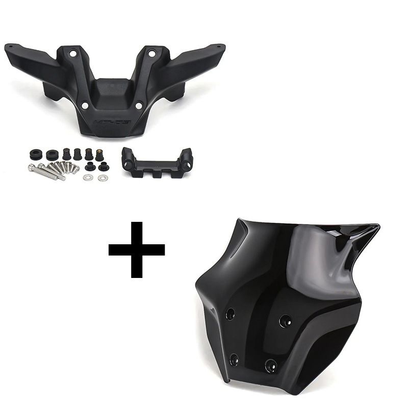 Attiecas uz Yamaha MT-09 2024. gada motociklu modifikācijas piederumiem, vējstikla aizsardzība_voghion.com