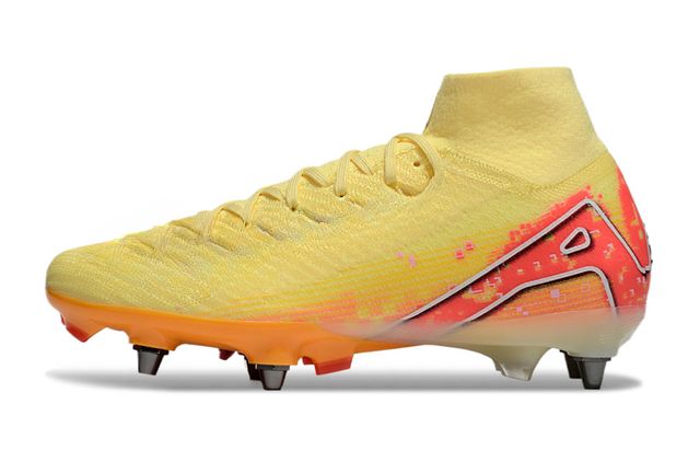 Chaussures de football basses Nike Air Zoom Mercurial Superfly IIX Elite SG pour terrain sec, modèle Mbappé Ronaldo, taille 39-45, pour hommes, femmes et enfants_voghion.com