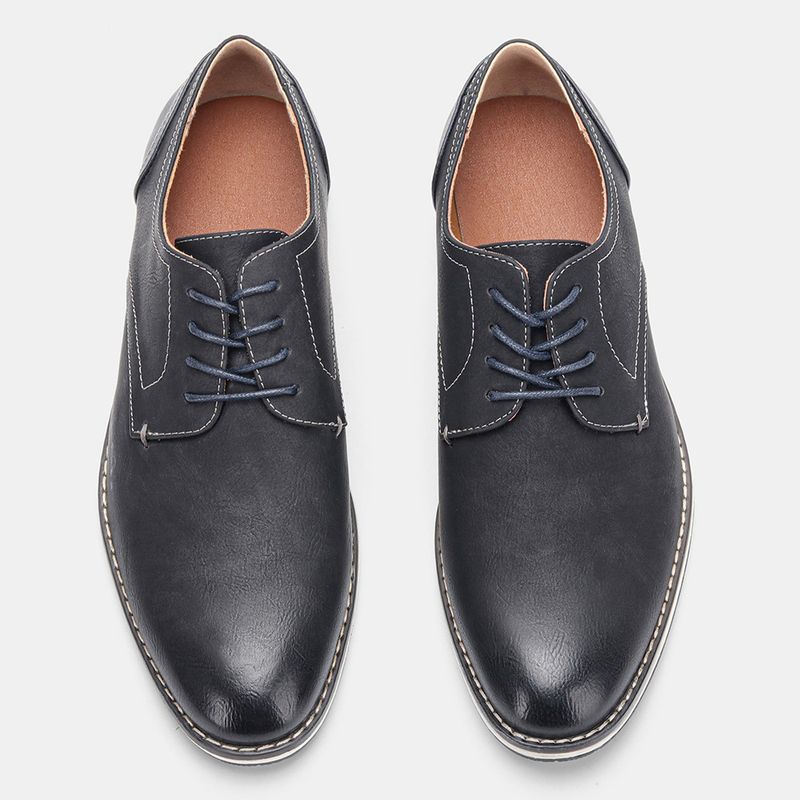 Atmungsaktive Freizeitschuhe für Herren – Leichte Slipper aus PU-Leder mit rutschfester Gummisohle | Bequem und stilvoll für den Alltag_voghion.com