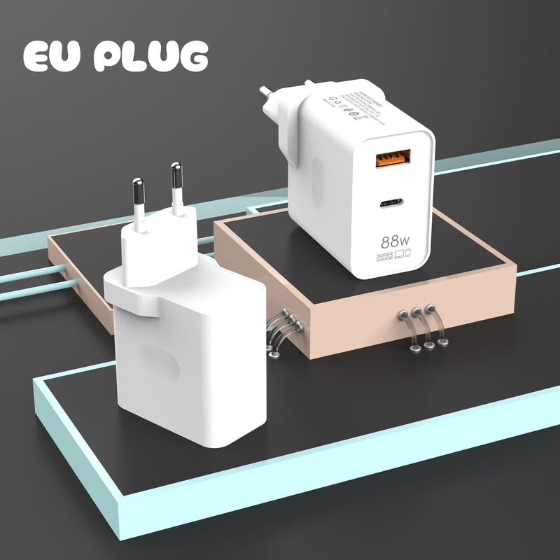 syct Multi-Port Charger Compatible With Iphone And Android Phones Power Adapter USB Plug Headphone Desk Lamp Fan Charging_voghion.com