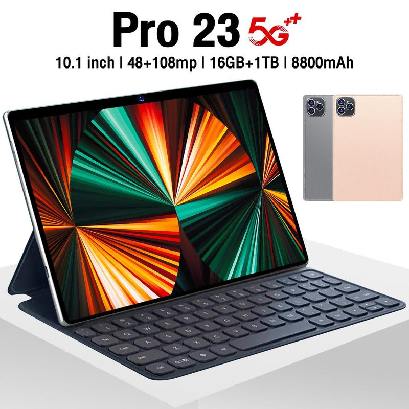 Pro23 New Popular 4G Call 10.1 Inch Android Smart Tablet 16G + 1T_voghion.com
