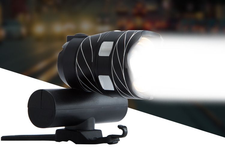 Faro anteriore per bicicletta, impermeabile, per mountain bike, in lega di alluminio T6, luce forte, luce ad alta luminosità, illuminazione anteriore per bicicletta_voghion.com