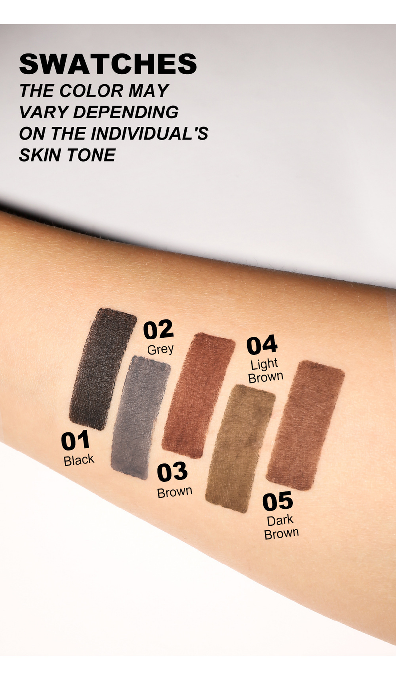 Eyebrow Enhancers Automatic Rotating Double Headed Triangle Eyebrow Pencil With Brush_voghion.com