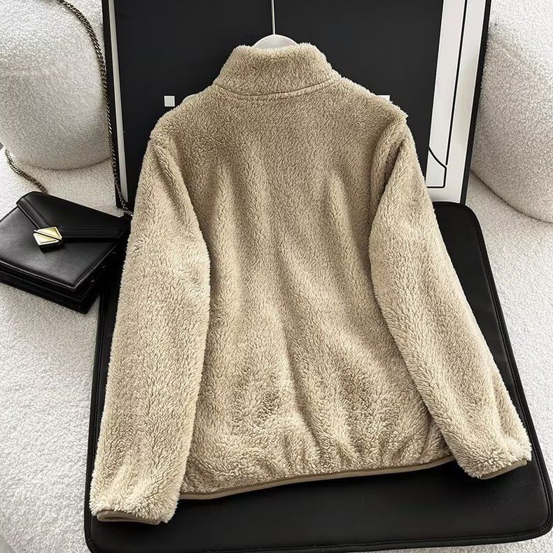 Women's Soft Fleece Zip-Up Hoodie - Cozy Winter Pullover With Pockets, Lightweight & Warm, Loose Fit Casual Outerwear (Multiple Colors)_voghion.com