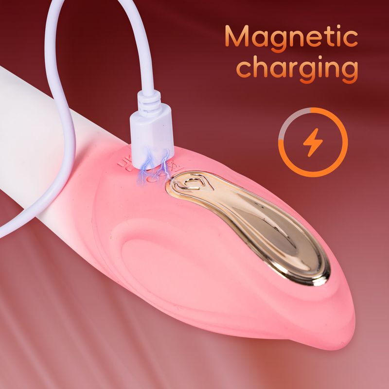 YAQU Multifunktionaler Dualfrequenzmodus 8,86 Zoll lang Kann beheizt werden G-Punkt-Vibrationsstab Weibliches Vaginalvibrations-Sexspielzeug_voghion.com