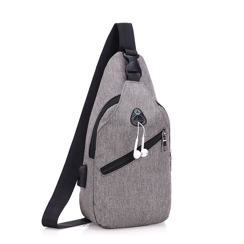 2025s Minimalist Men's Chest Backpack Trendy Shoulder Crossbody Youth Small Bag_voghion.com