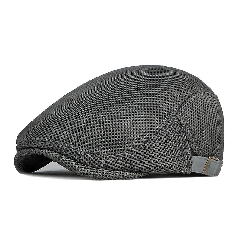 Fashion Fashion Fine Stripe Lattice Berets Hat Women Men Spring Summer Plaid Visors Red Green Blue Duckbill Herringbone Flat Cap_voghion.com