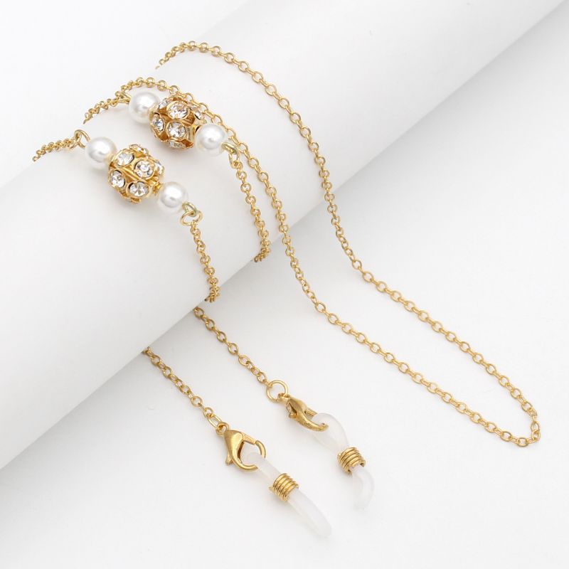 INS - Accessorio a catena per appendere occhiali con mascherina anti-smarrimento, di alta qualità e alla moda_voghion.com