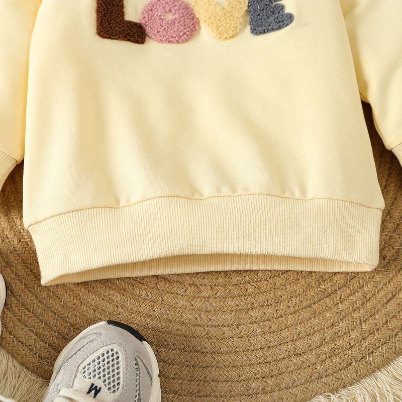 2024 Abbigliamento per bambini e neonati, stile sportivo casual, asciugamano, ricamo, felpa con cappuccio, pantaloni, set_voghion.com