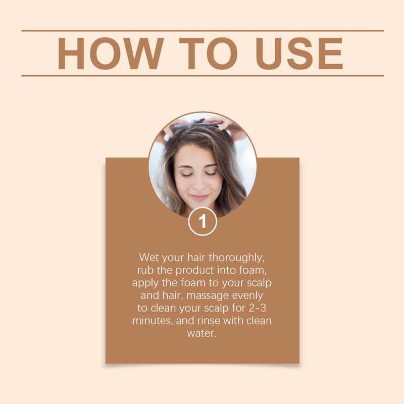 HOEGOA Herbal Oil Control Nourishes Cleanses Hair Smooth Glossy Natural Voluminous Shampoo Soap_voghion.com