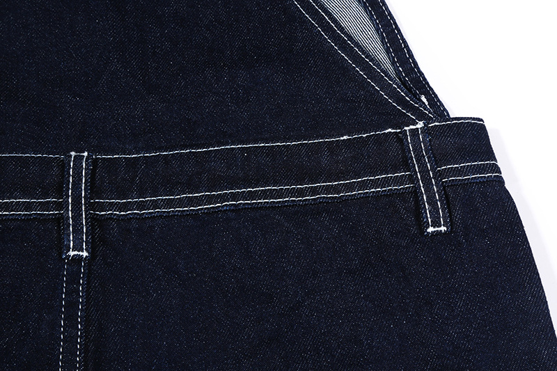 Herre vintage stripete denimjumpsuit_voghion.com