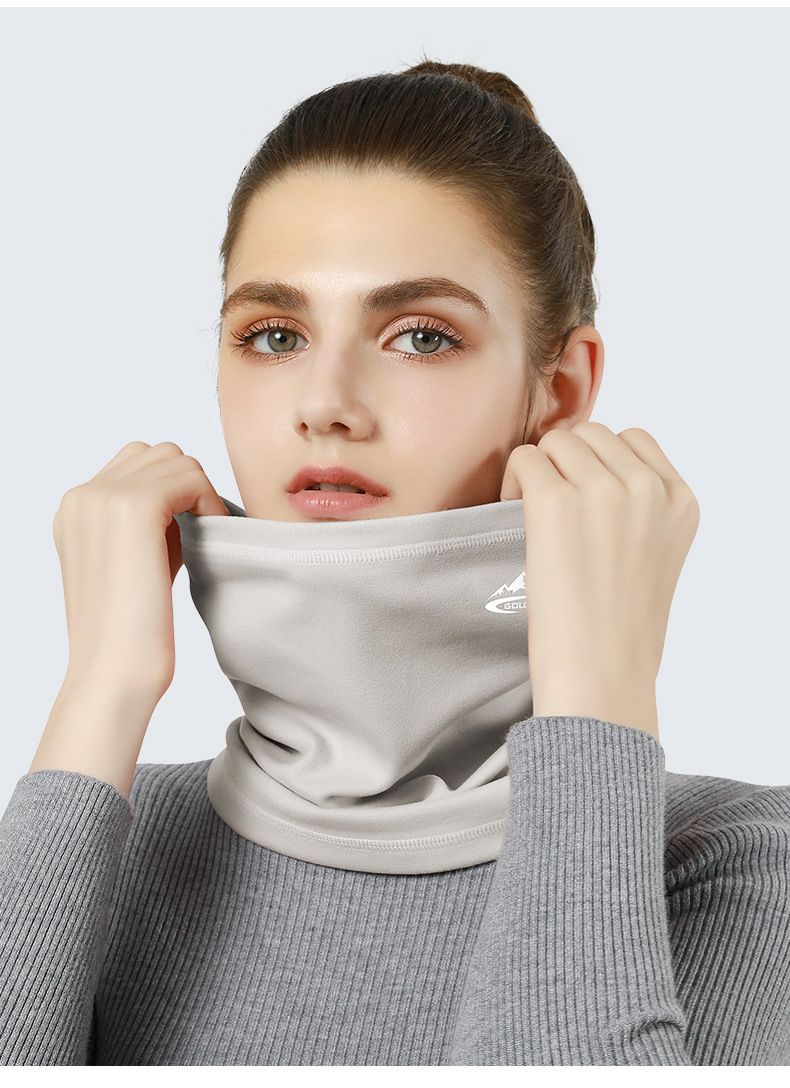 Unisex Winter Neck Gaiter - Thermal Fleece Face Mask For Outdoor Sports, Cycling & Wind Protection - Stretchy & Breathable Multi-Purpose Scarf_voghion.com