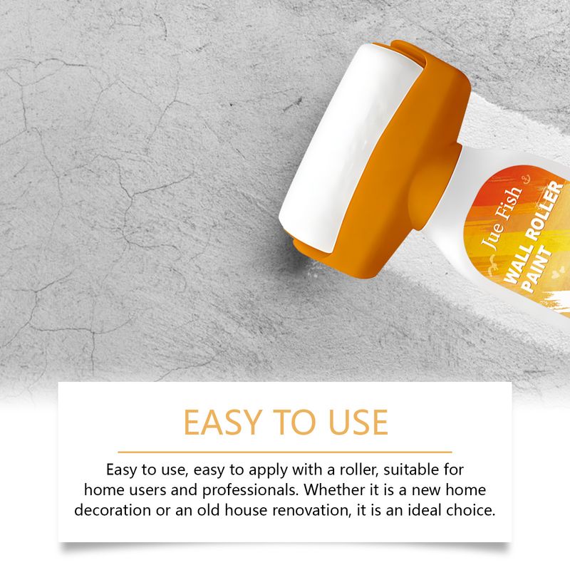 Wall Repair Roller Paint, Care Wall Hole Peeling Cracking Nail Eye Wall Paint Wall Repair Cream_voghion.com