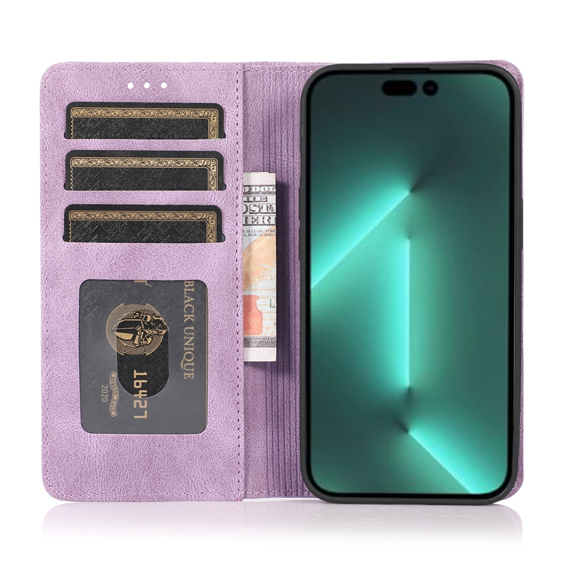 Strong Magnetic Flip Cover for iPhone 14 Plus 14 Pro Max PU Leather Wallet Case for iPhone 13 12 11 Pro XR XS MAX 6 7 8 Plus_voghion.com