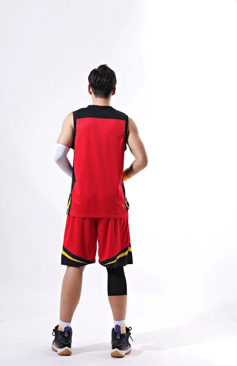 Summer basketball suit, men's game student sports training uniform, tank top, jersey, printed size team_voghion.com
