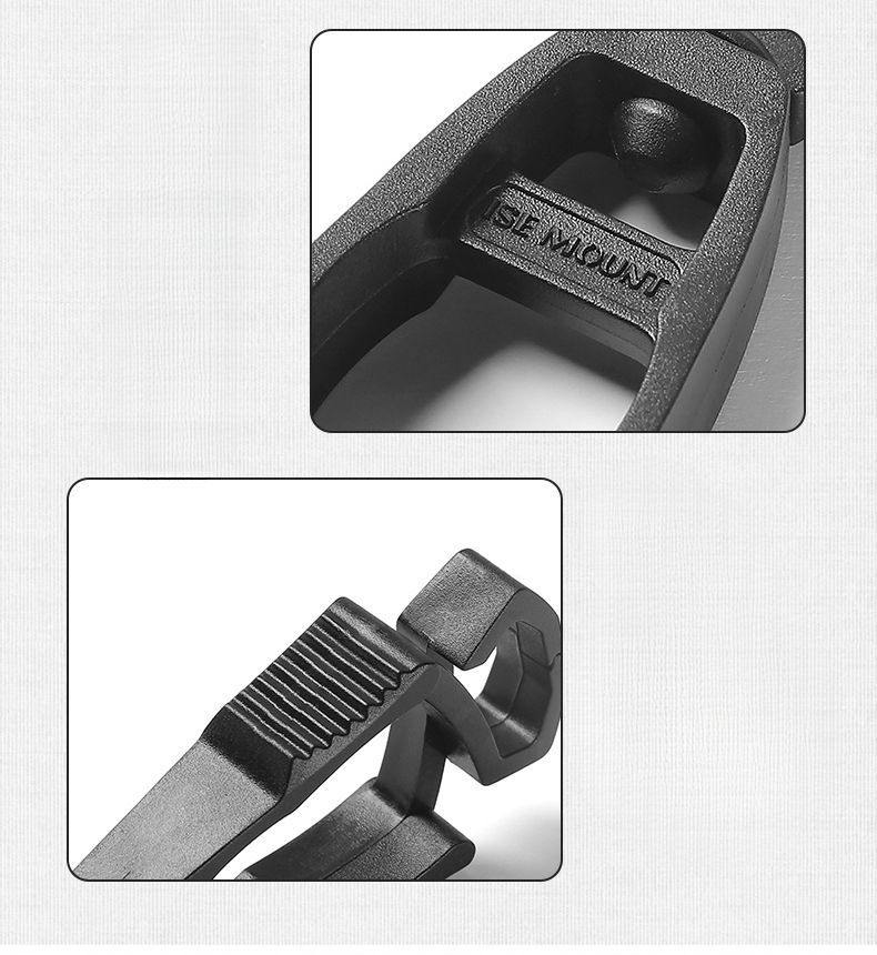 Nuovo guanto Artifact Outdoor Fibbia da appendere Portachiavi da cintura leggero in plastica per barbecue con clip anti-smarrimento rapido_voghion.com