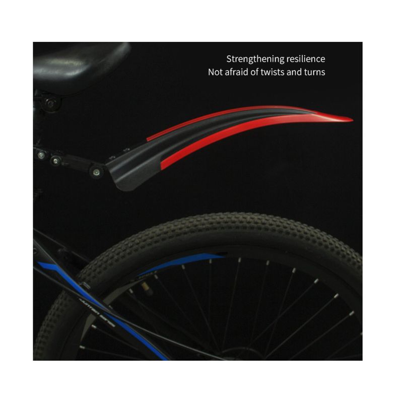 Garde-boue arrière universel pour vélo de route et de montagne, 26 pouces, protection contre la pluie, accessoires pour vélo_voghion.com