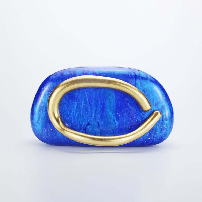 Borsa a tracolla da donna, nuova, monospalla, con conchiglia irregolare, in acrilico, da sera, da sposa, alla moda, 2025_voghion.com