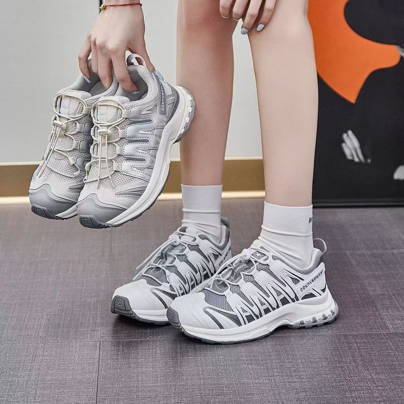 Outdoor Hiking And Running Sports Shoes Women, 2025 New Korean Version Breathable Casual Thick Soled Dad Shoes,_voghion.com