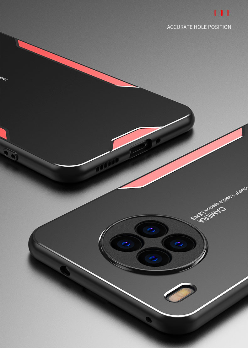 Per Huawei Nova 8i Custodia Custodia protettiva per cover posteriore di alta qualità per Huawei Nova 8i Anti-caduta Anti-impronta Alluminio A_voghion.com