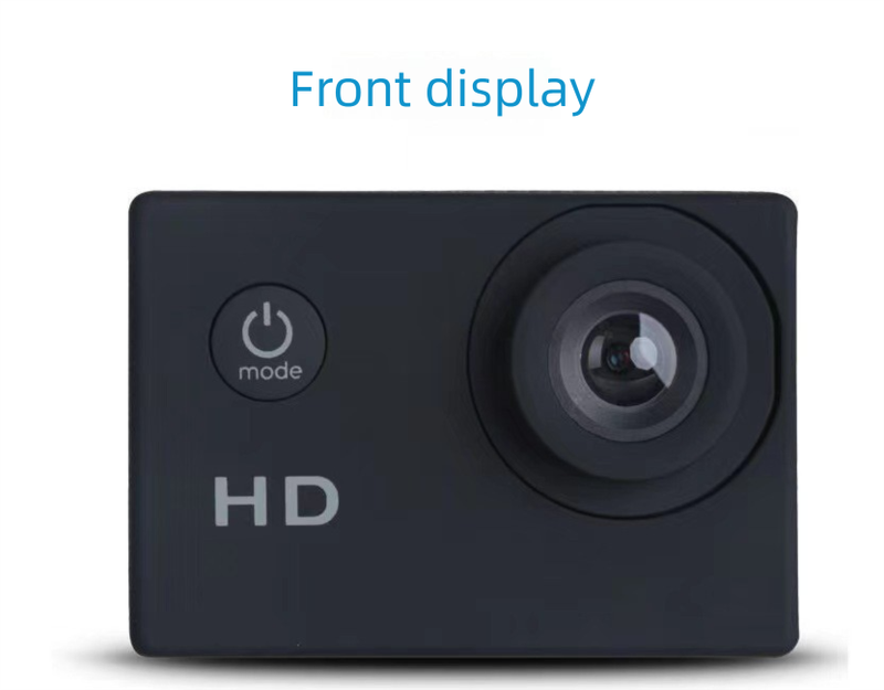 Cámara deportiva digital impermeable para ciclismo al aire libre, grabadora portátil HD_voghion.com