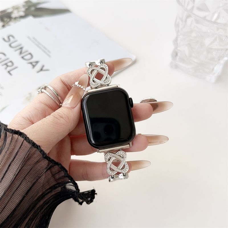 Watch Band For iwatch 42/44/45/49mm 38/40/41mm Metal Fashion Watch Strap for Watch Series Ultra2 Se 9/8/7/6/5/4/3/2/1_voghion.com