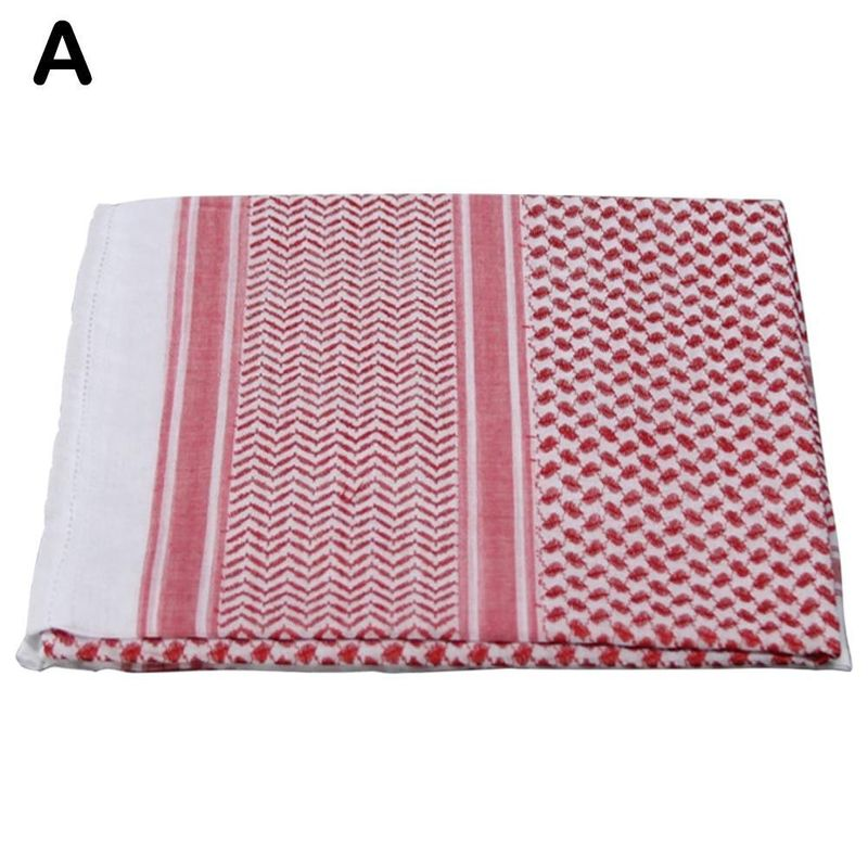 Pañuelo para hombre musulmán, accesorios islámicos tradicionales de Dubái saudita, turbante, turbante de tartán_voghion.com