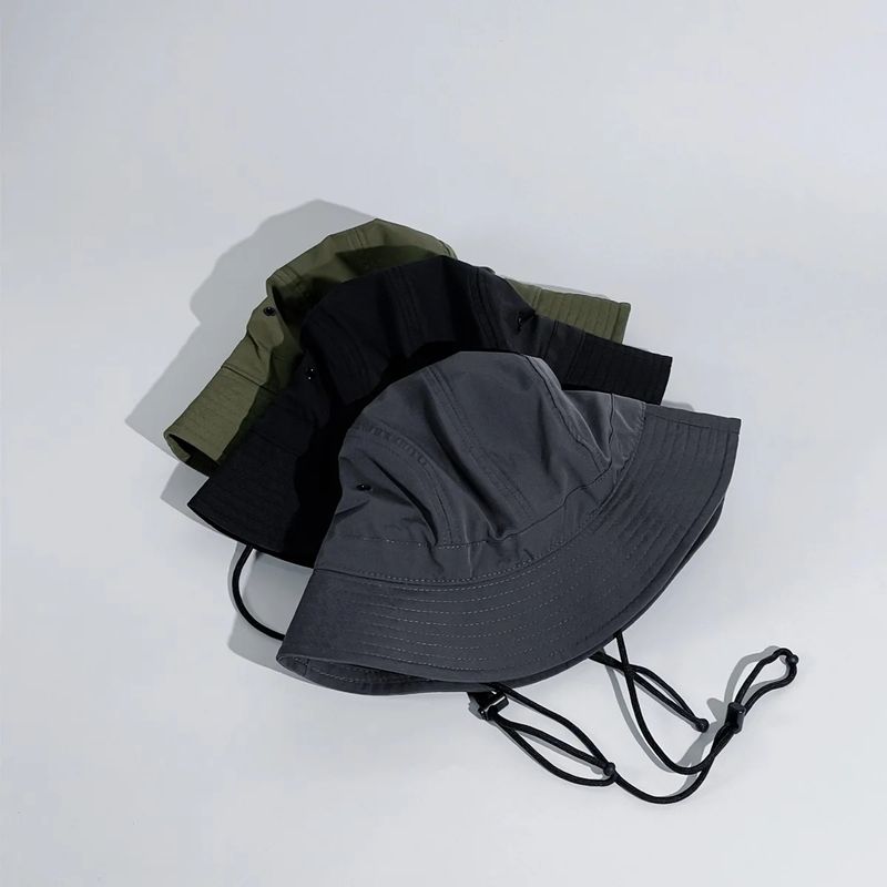 Mode 2024 Coton Camping Sports de Plein Air Bob Femme Bonnie Casquettes Gorro Pescador Pêche Beige Safari Armée Vert Streetwear_voghion.com
