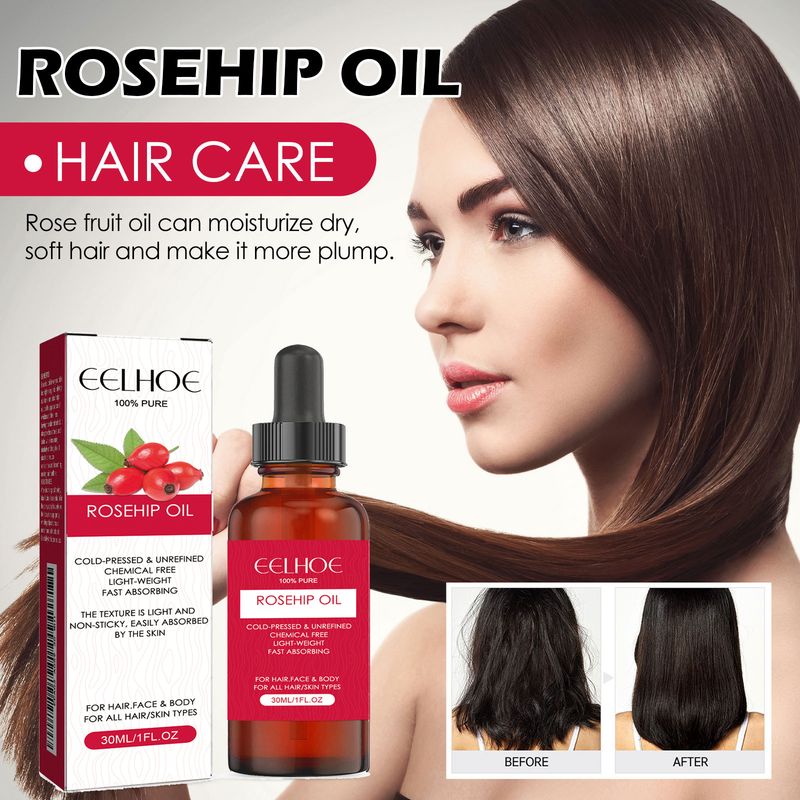 EELHOE Rose Fruit Ansiktsfuktande, Hudvård, Mjukgörande, Hårmassage eterisk olja_voghion.com