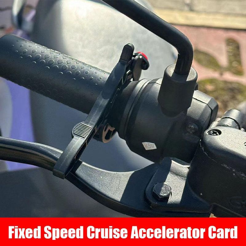 Motorcycle, Vehicle, Cruise Control, Throttle Clip, Energy-saving Device, Transparent Electric Vehicle Booster, Aluminum_voghion.com