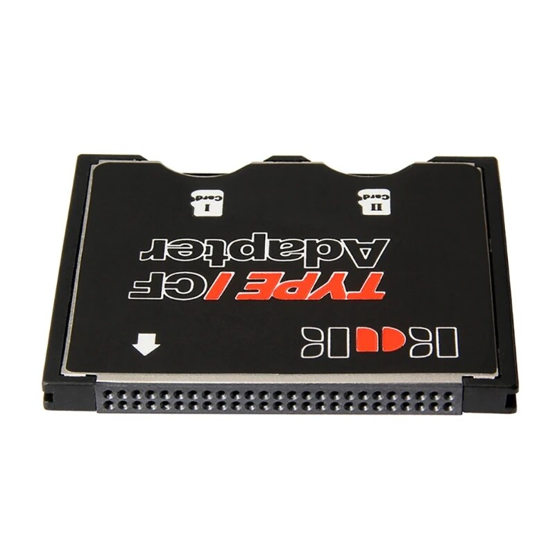 Adaptateur mémoire professionnel double SDHC SDXC TF vers CF, convertisseur de carte de Type I pour appareil photo_voghion.com