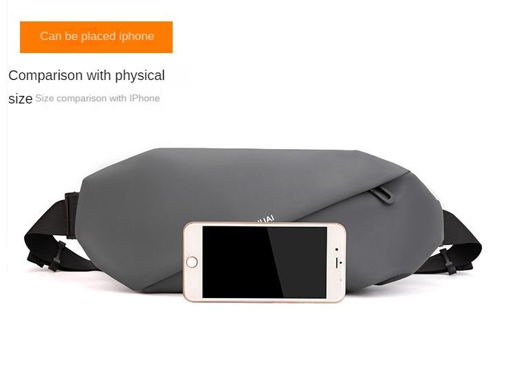 Designer men's fanny pack Multi-functional and Stylish Men's Fanny Pack for Casual Use and Running_voghion.com